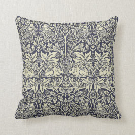 William Morris Brer Rabbit  Blue Pattern Kussen