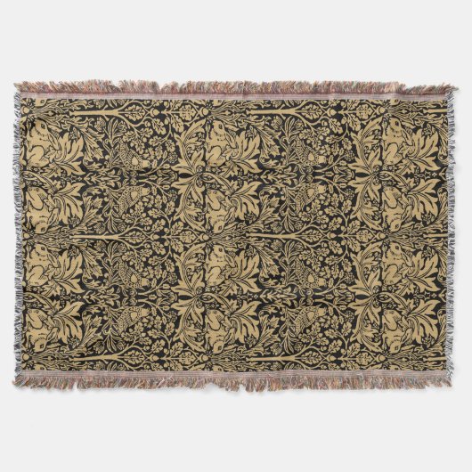 William Morris Brer Rabbit Pattern Deken (Voorkant)