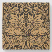 William Morris Brer Rabbit  Pattern Stenen Onderzetter (Voorkant)