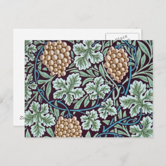 William Morris Briefkaart (Voorkant / Achterkant)