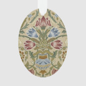 William Morris Brocaat Bloem Behang Patroon Ornament (voorkant)