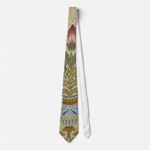 William Morris Brocaat Bloem Behang Patroon Stropdas