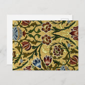William Morris - Brocade Briefkaart (Voorkant / Achterkant)
