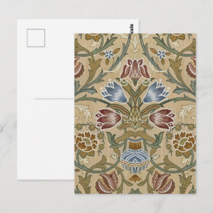 William Morris Brocade Elegant Garden Classic Briefkaart