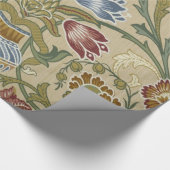 William Morris Brocade Floral Wallpaper Pattern Cadeaupapier (Hoek)