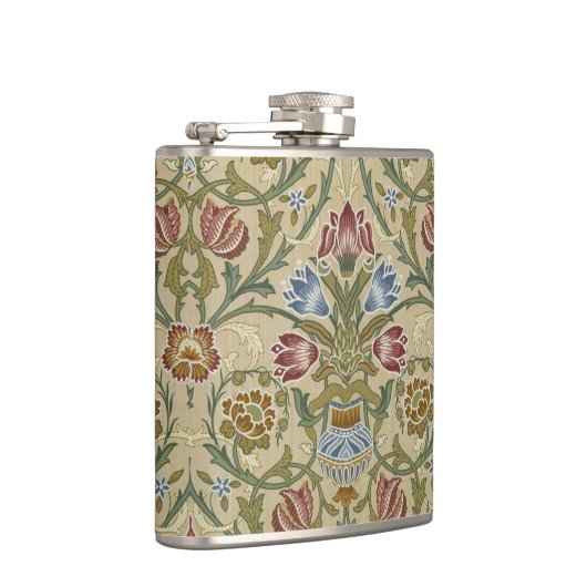 William Morris Brocade Floral Wallpaper Pattern Heupfles (Rechts)