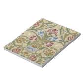 William Morris Brocade Floral Wallpaper Pattern Notitieblok (Gedraaid)