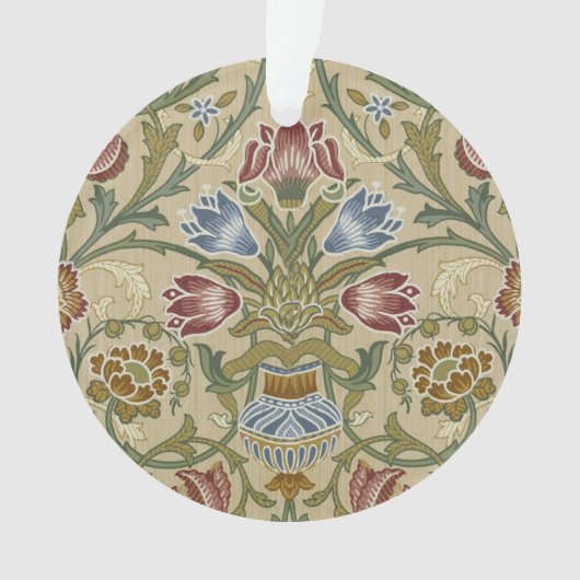 William Morris Brocade Floral Wallpaper Pattern Ornament (voorkant)