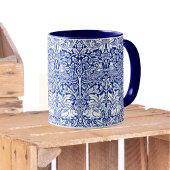 William Morris Brother Rabbit Blue Pattern Mok