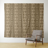 William Morris "Brother Rabbit" Chintz Wandkleed (In Situ (horizontaal))