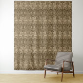 William Morris "Brother Rabbit" Chintz Wandkleed (In situ)