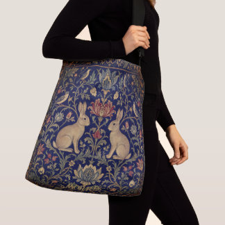 William Morris Brother Rabbit Patroon Crossbody Tas