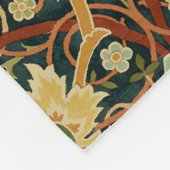  William Morris Bullerswood Carpet Fleece Deken (Hoek)