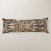 William Morris Bullerswood Faux Tapestry Lichaamskussen (Achterkant)