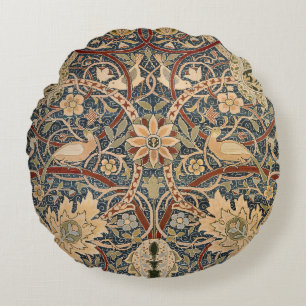 William Morris Bullerswood Faux Tapestry Rond Kussen