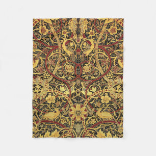 William Morris Bullerswood Faux Tapijt Fleece Deken
