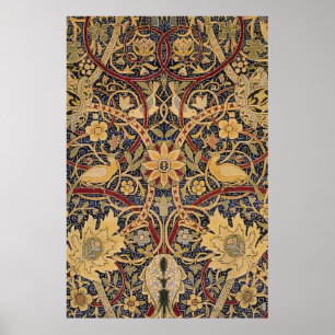 William Morris Bullerswood Faux Tapijt Poster