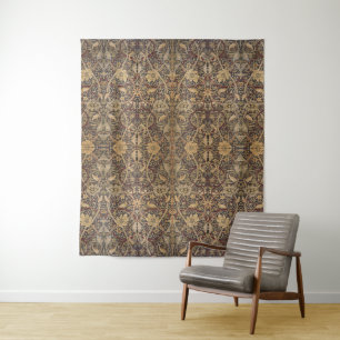 William Morris Bullerswood Tapijt Detail Wandkleed