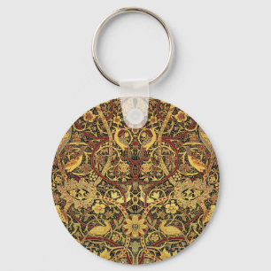 William Morris Bullerswood Tapijt Sleutelhanger