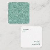 William Morris Carte de visite (Devant / Derrière)