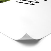 William Morris Cat in het Oerwoud Poster (Hoek)