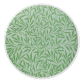 William Morris ceramique bouton saule feuille vert (Devant)