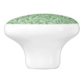 William Morris ceramique bouton saule feuille vert (Côté)