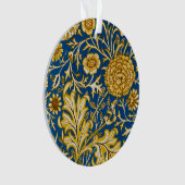 William Morris Cherwell Floral Pattern Blue (devant)