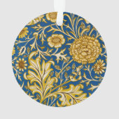 William Morris Cherwell Floral Pattern Blue (dos)