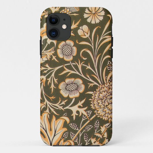 William Morris Cherwell Wallpaper Pattern Case-Mate iPhone Case (Achterkant)