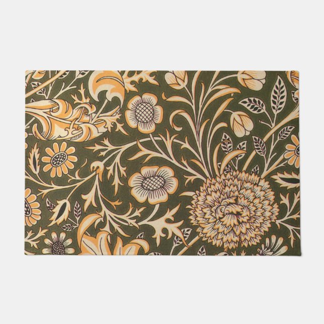 William Morris Cherwell Wallpaper Pattern Deurmat (Voorkant)