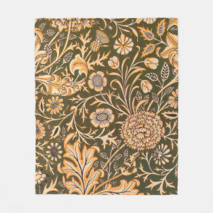 William Morris Cherwell Wallpaper Pattern Fleece Deken