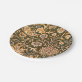 William Morris Cherwell Wallpaper Pattern Papieren Bordje (Gekanteld)