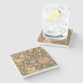 William Morris Cherwell Wallpaper Pattern Stenen Onderzetter (Zijkant)