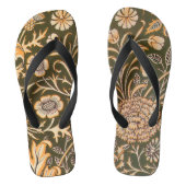 William Morris Cherwell Wallpaper Pattern Teenslippers (Voetbed)