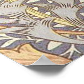 William Morris Chrysanthemum  Bloem Poster (Hoek)