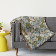 William Morris Chrysanthemum Bloemen Patroon Folia