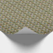 William Morris Chrysanthemum Cadeaupapier (Hoek)