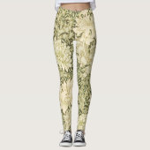 William Morris Chrysanthemum Femmes Leggings (Devant)
