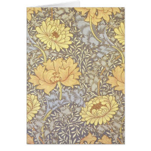 William Morris Chrysanthemum Fleurs maman