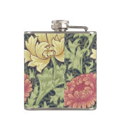 William Morris Chrysanthemum  Floral Art Heupfles (Achterkant)