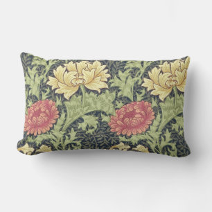 William Morris Chrysanthemum  Floral Art Kussen