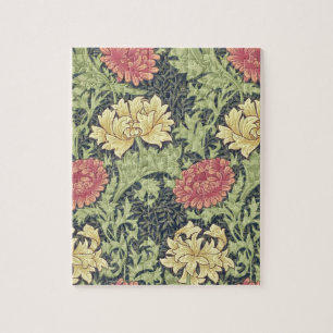 William Morris Chrysanthemum  Floral Art Legpuzzel