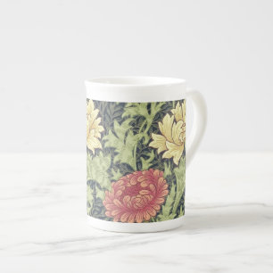 William Morris Chrysanthemum  Floral Art Porselein Kop