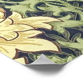 William Morris Chrysanthemum  Floral Art Poster (Hoek)