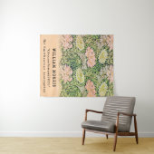  William Morris Chrysanthemum Floral Wandkleed (In Situ (horizontaal))