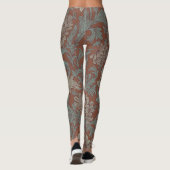 William Morris Chrysanthemum Leggings Motifs (Dos)