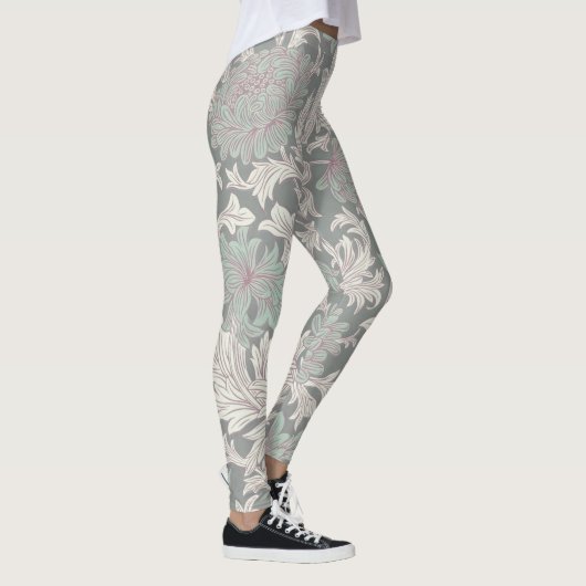 William Morris Chrysanthemum Leggings Motifs (Droite)