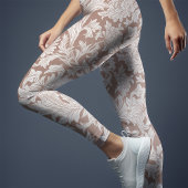 William Morris Chrysanthemum Leggings Motifs