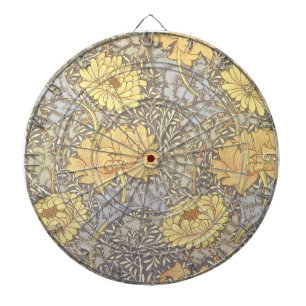 William Morris Chrysanthemum Moeder Bloemen Dartbord